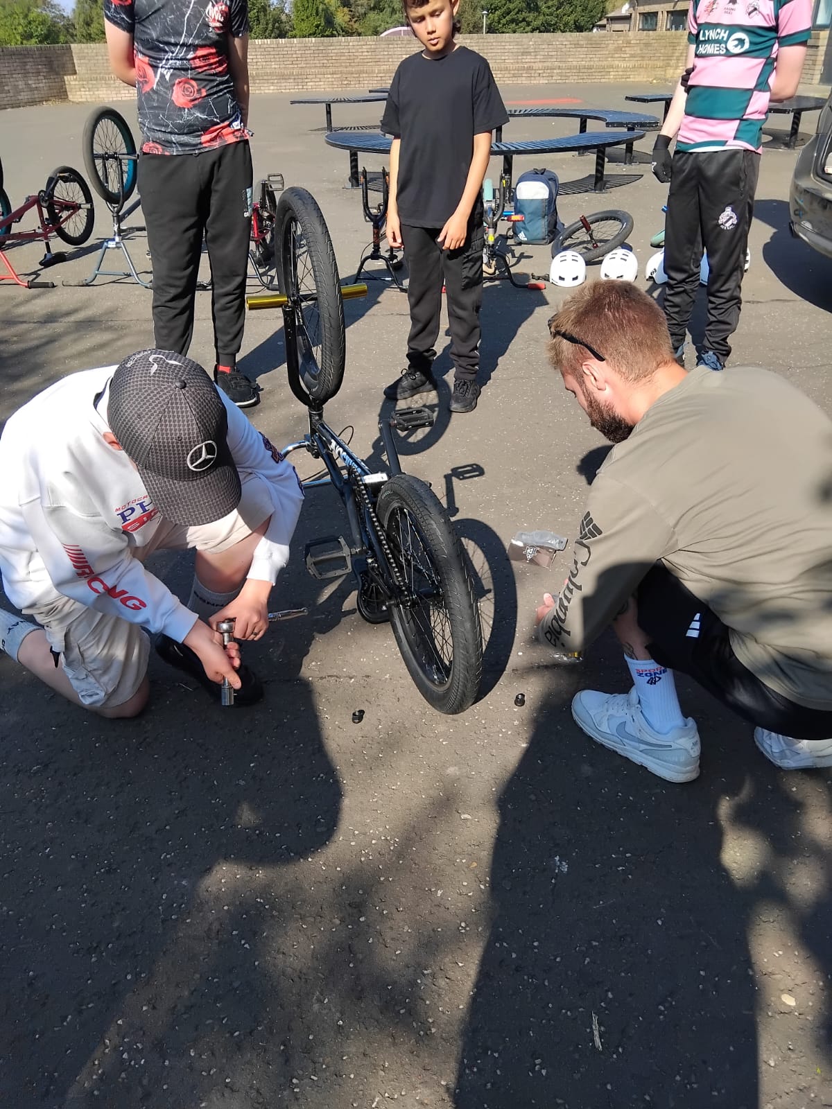 Girvan Youth Trust BMX Workshop!